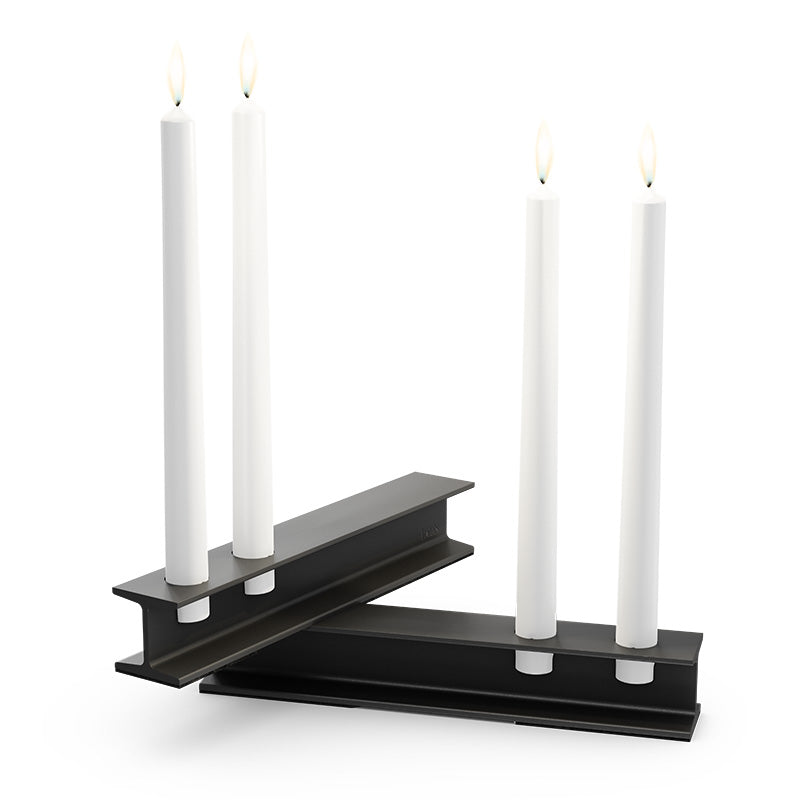 HENRY METAL II Kerzenhalter schwarz – Bild 3