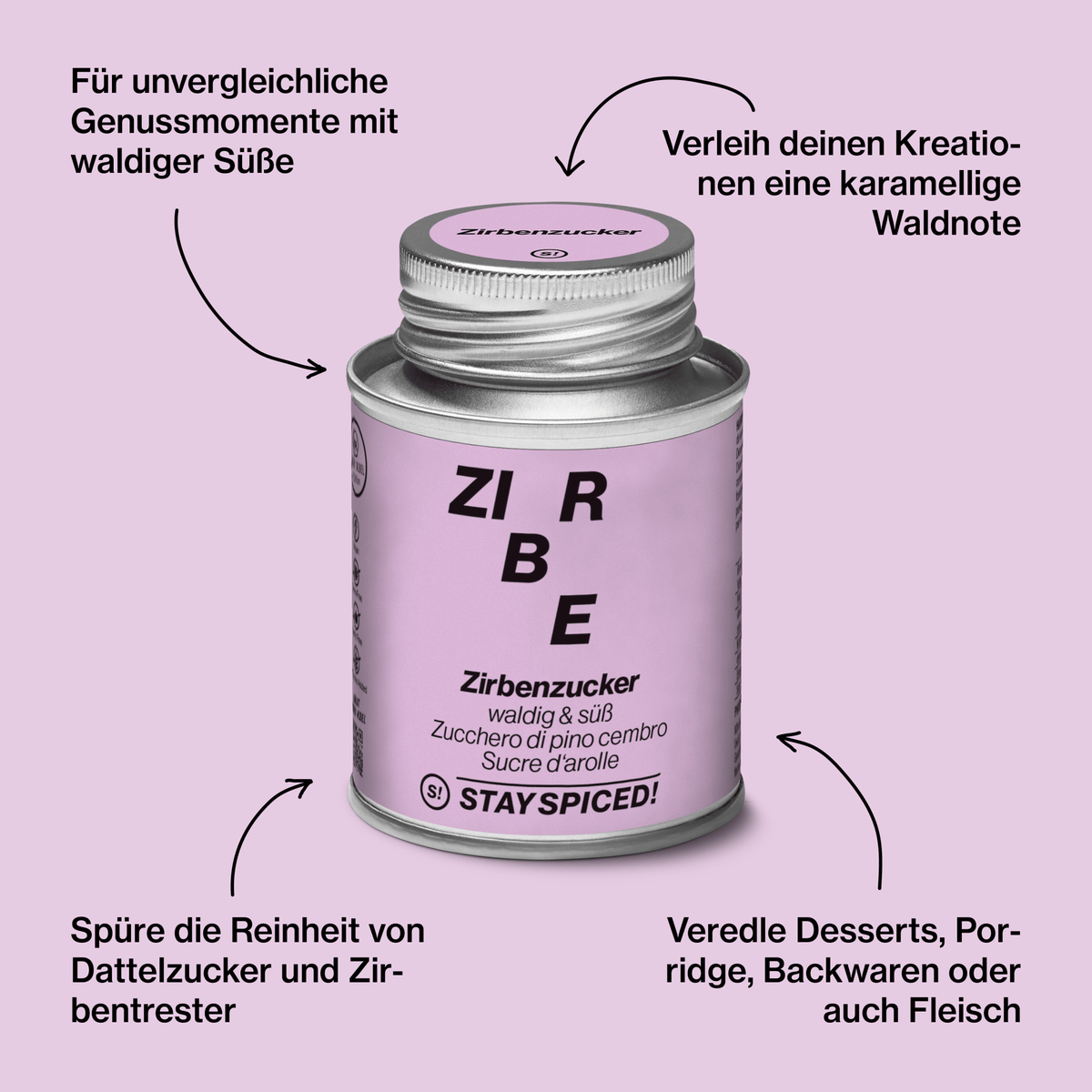 Zirbenzucker – waldig & süß
