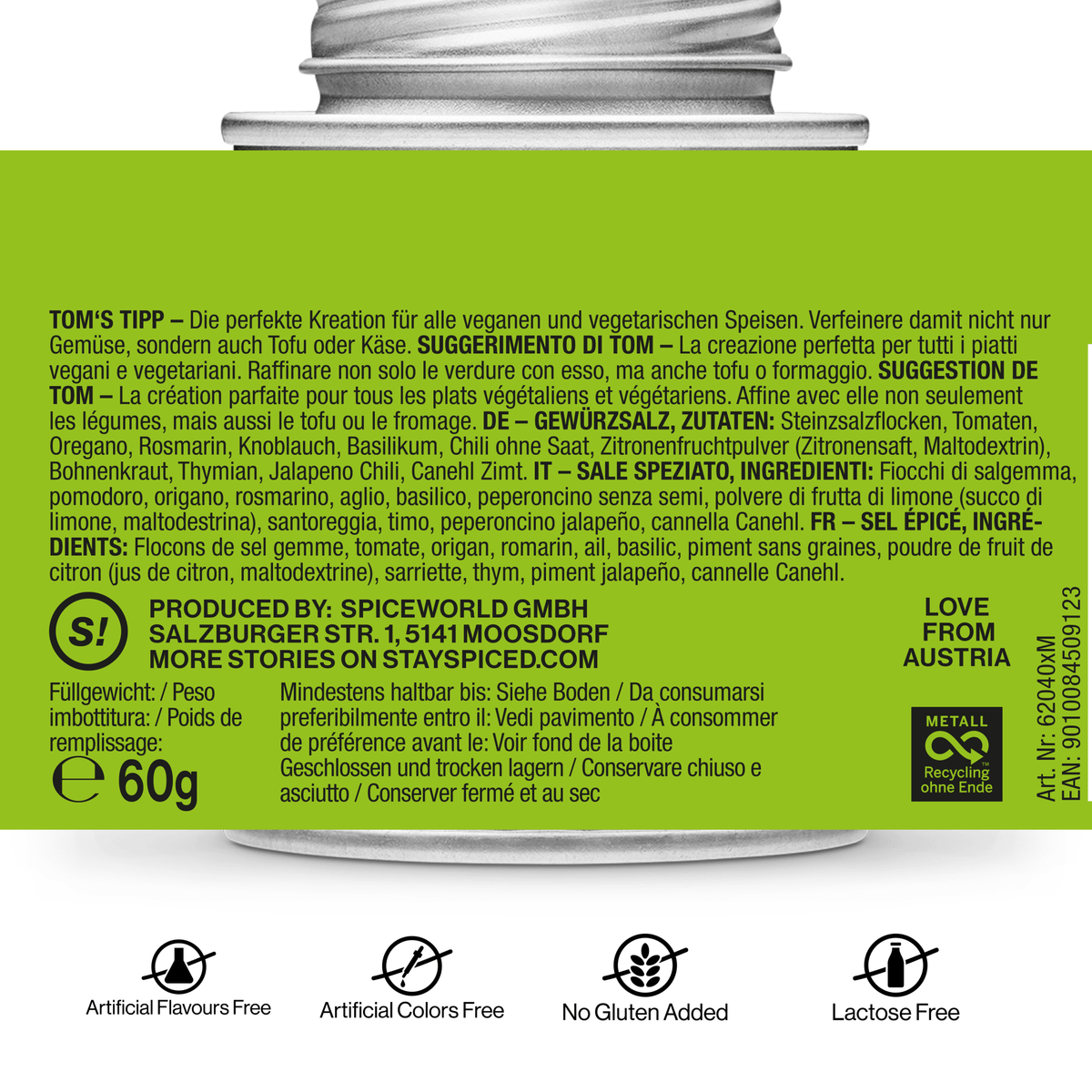 Green Vegan – Gewürzsalz