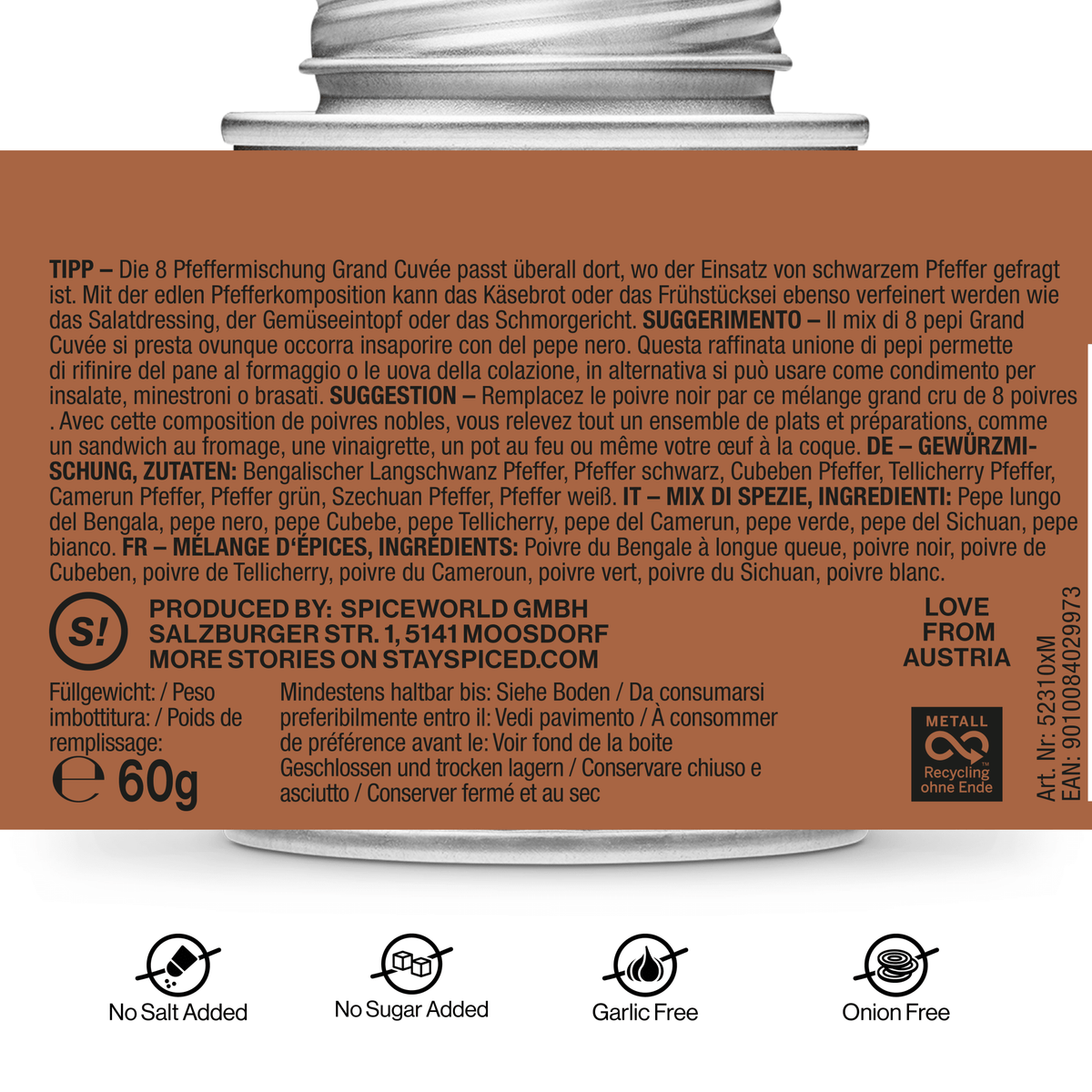 8 Pfeffermischung – Grand Cuvée