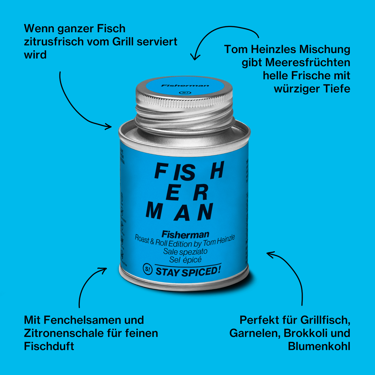 Fisherman – Roast & Roll Fischgewürz
