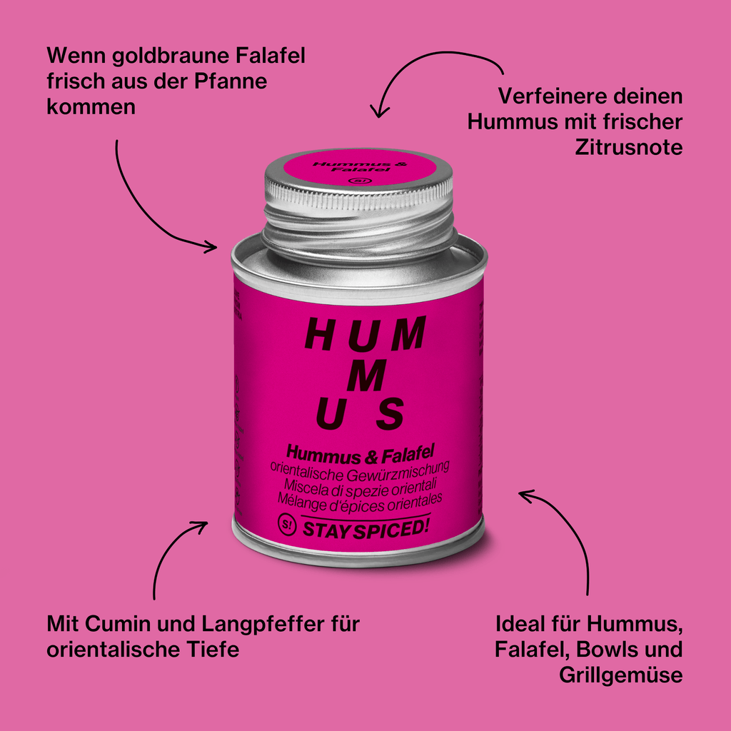 Hummus & Falafel – orientalische Gewürzmischung