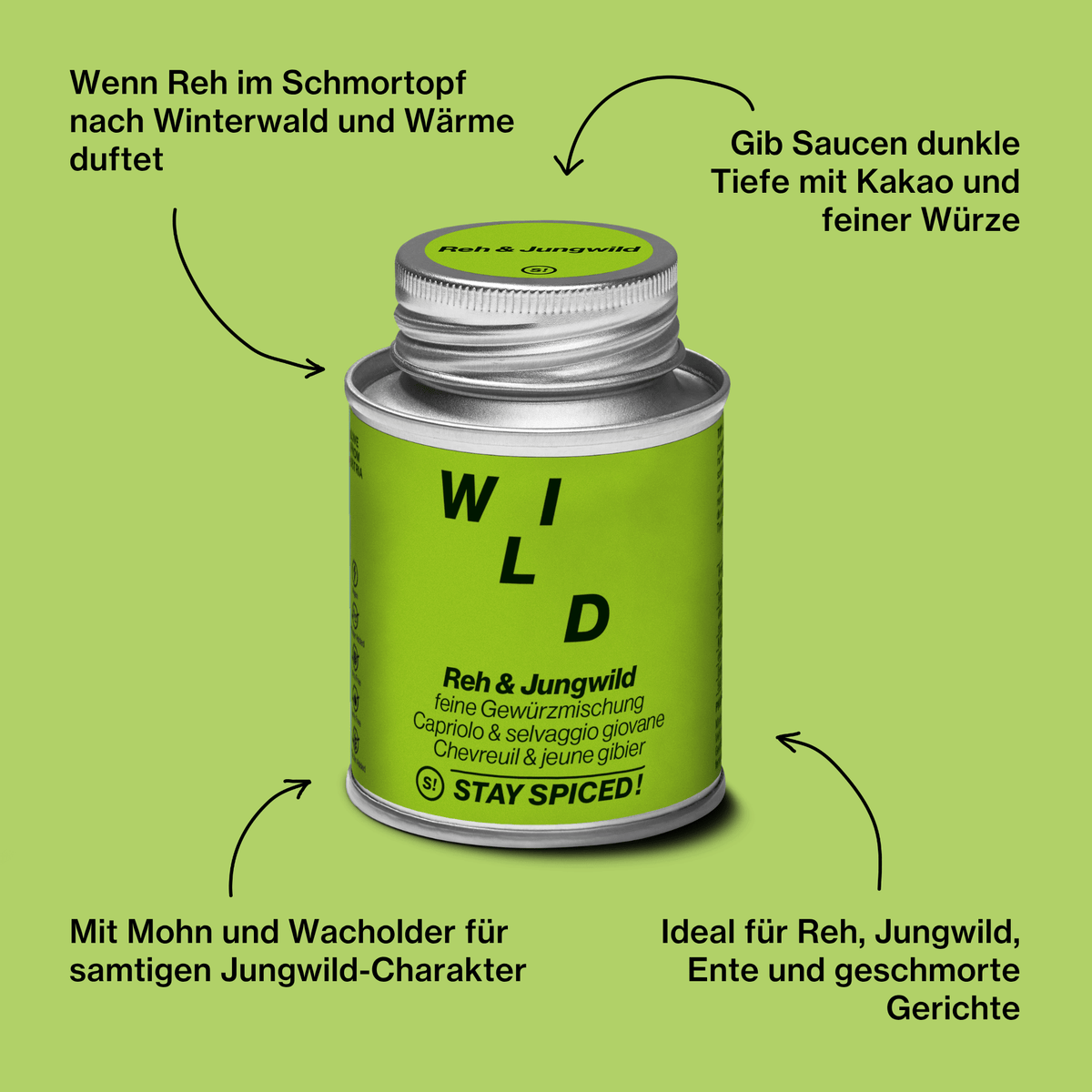 Reh & Jungwild – Wildgewürz