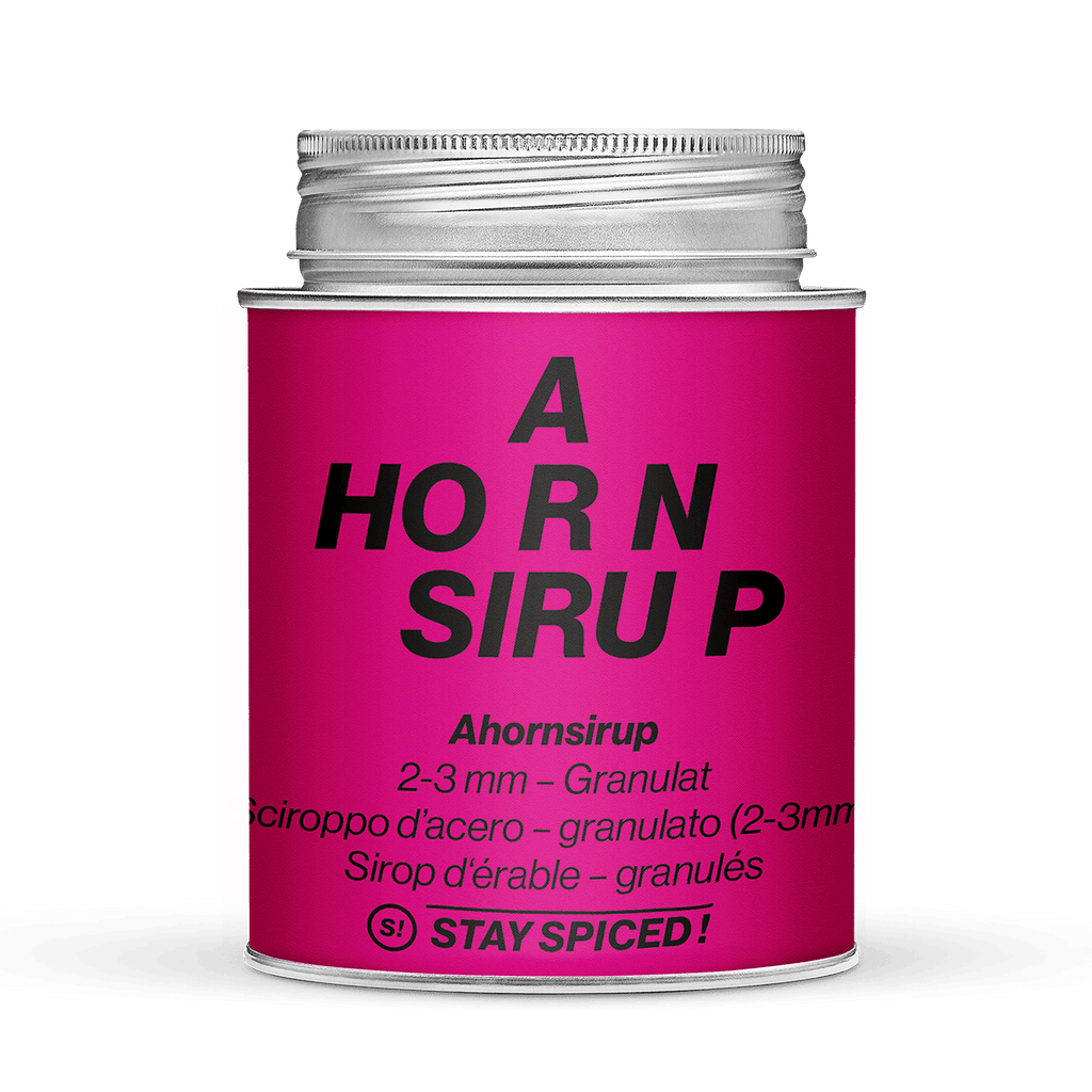 Ahornsirup-Granulat