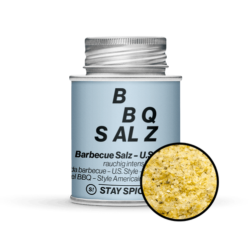 BBQ-Salz – US-Style, rauchig intensiv – STAY SPICED!