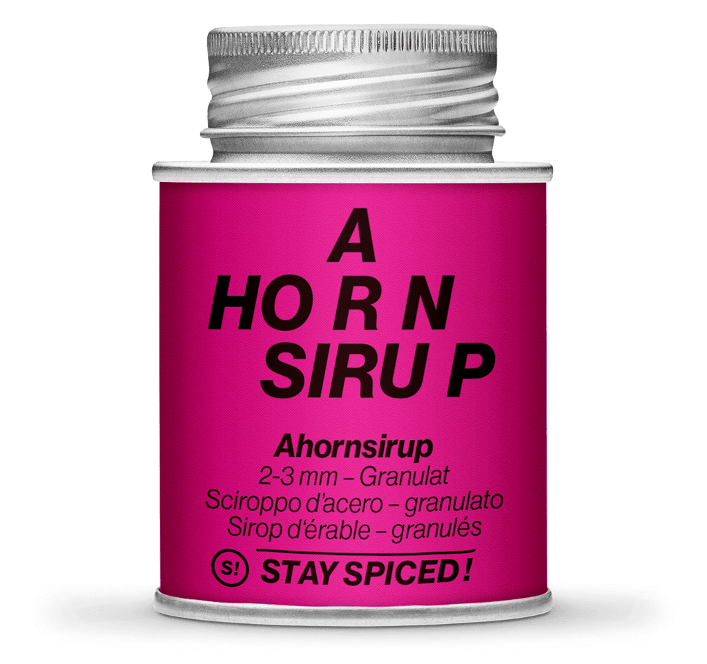 Ahornsirup-Granulat