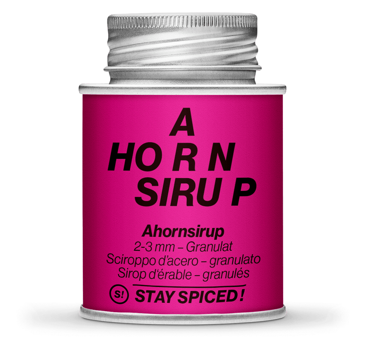 Ahornsirup-Granulat