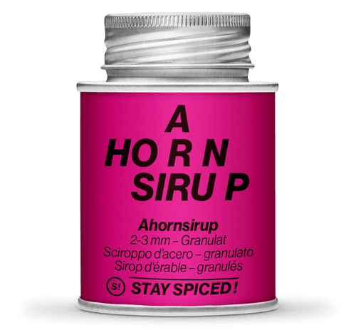 Ahornsirup-Granulat