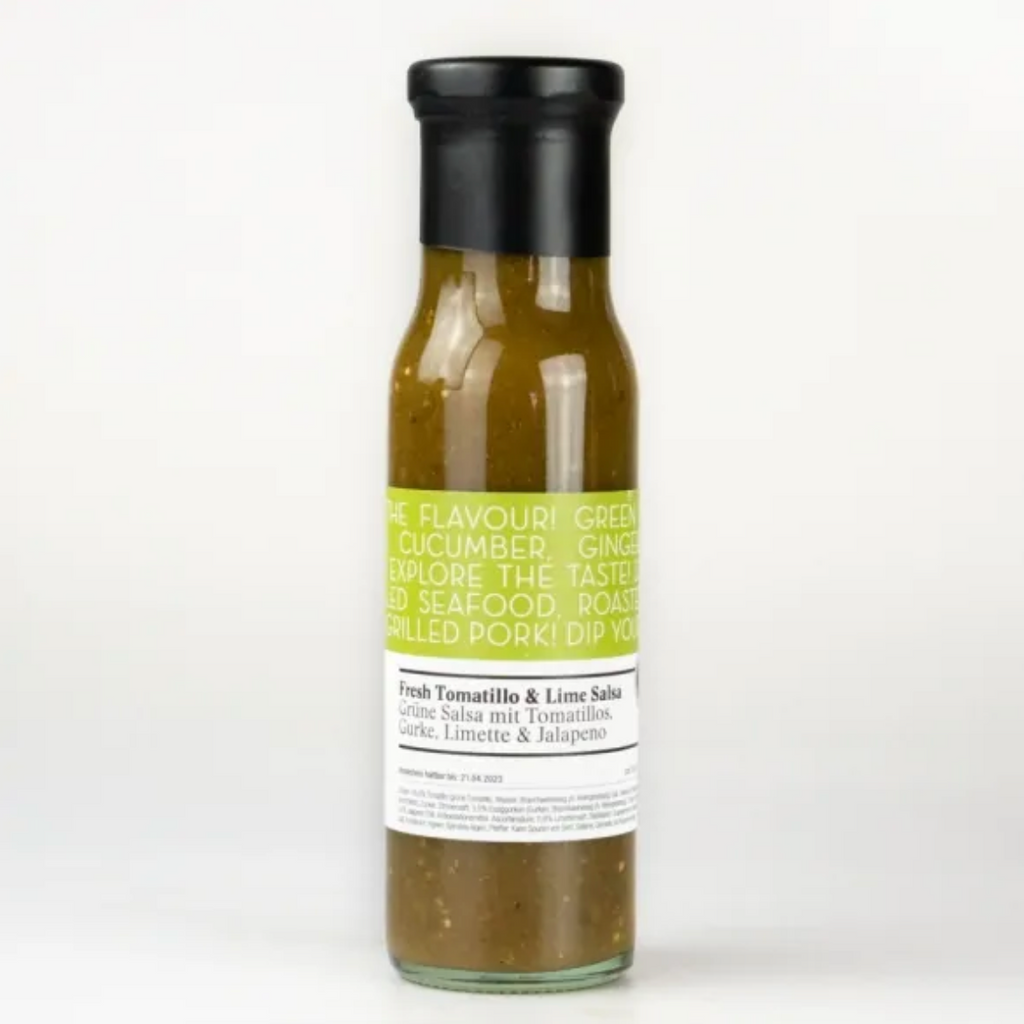 Fresh Tomatillo & Lime Salsa
