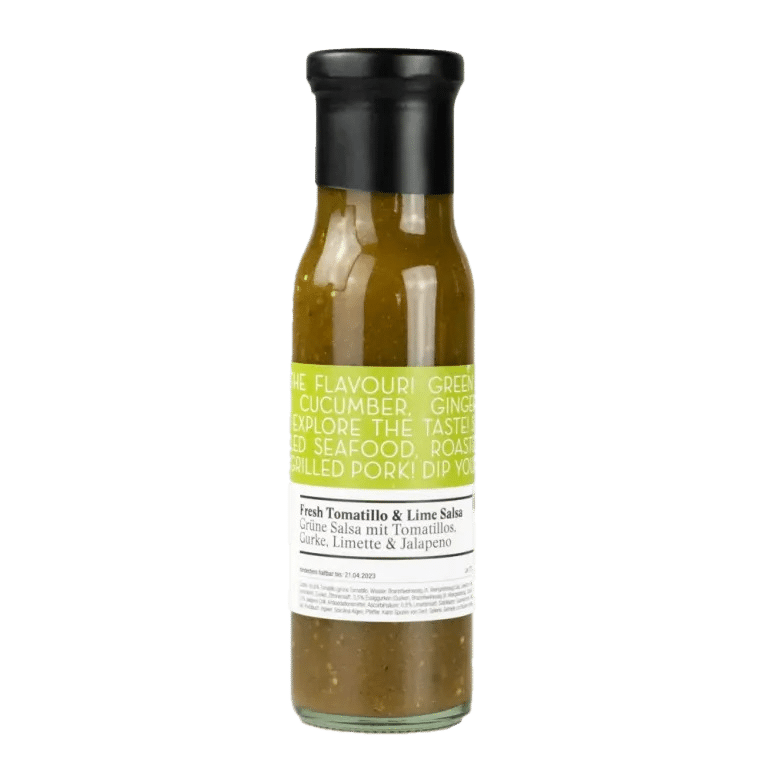 Fresh Tomatillo & Lime Salsa