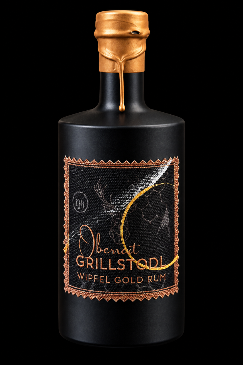 Wipfel.Gold Rum Grillstodl Edition