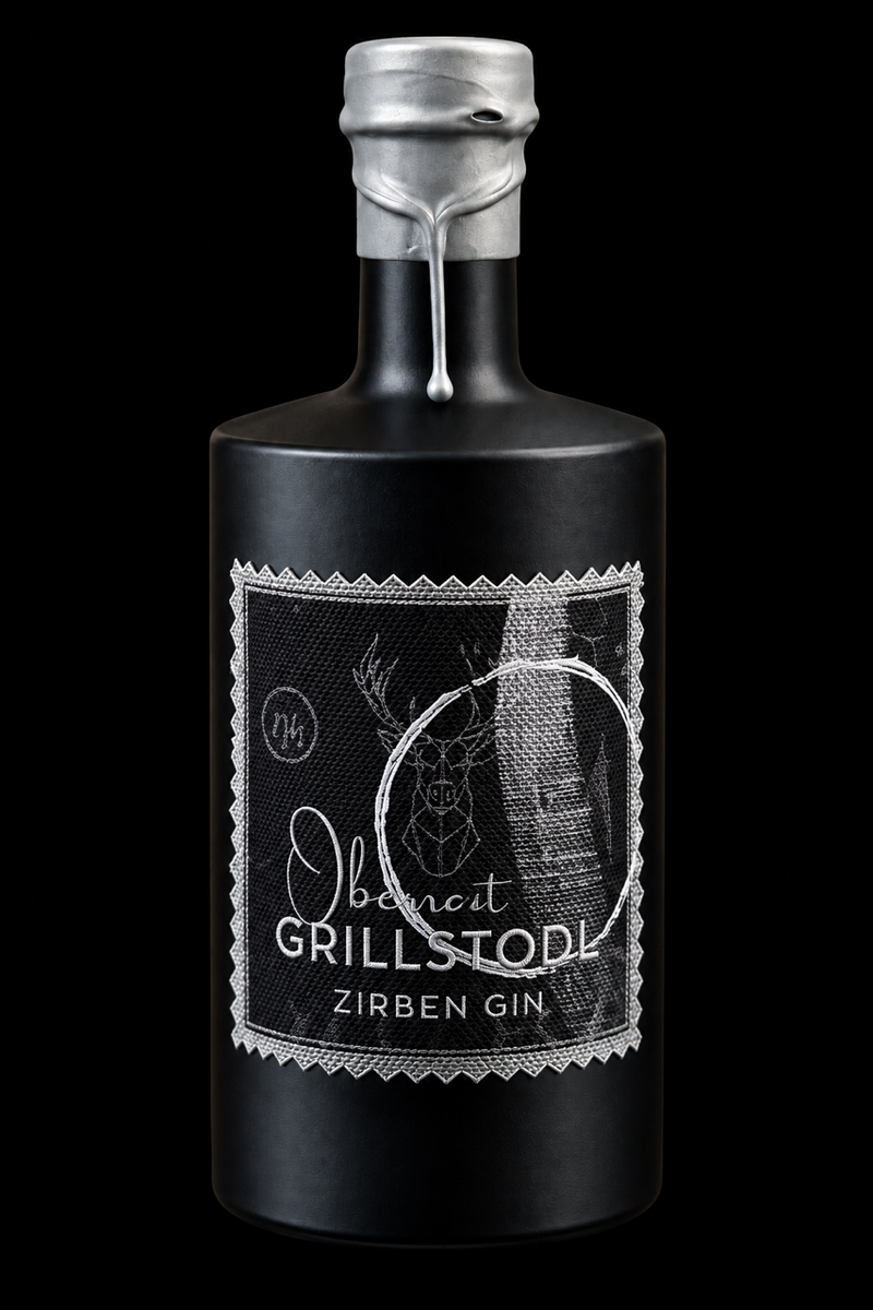 Zirben.Gin Grillstodl Edition