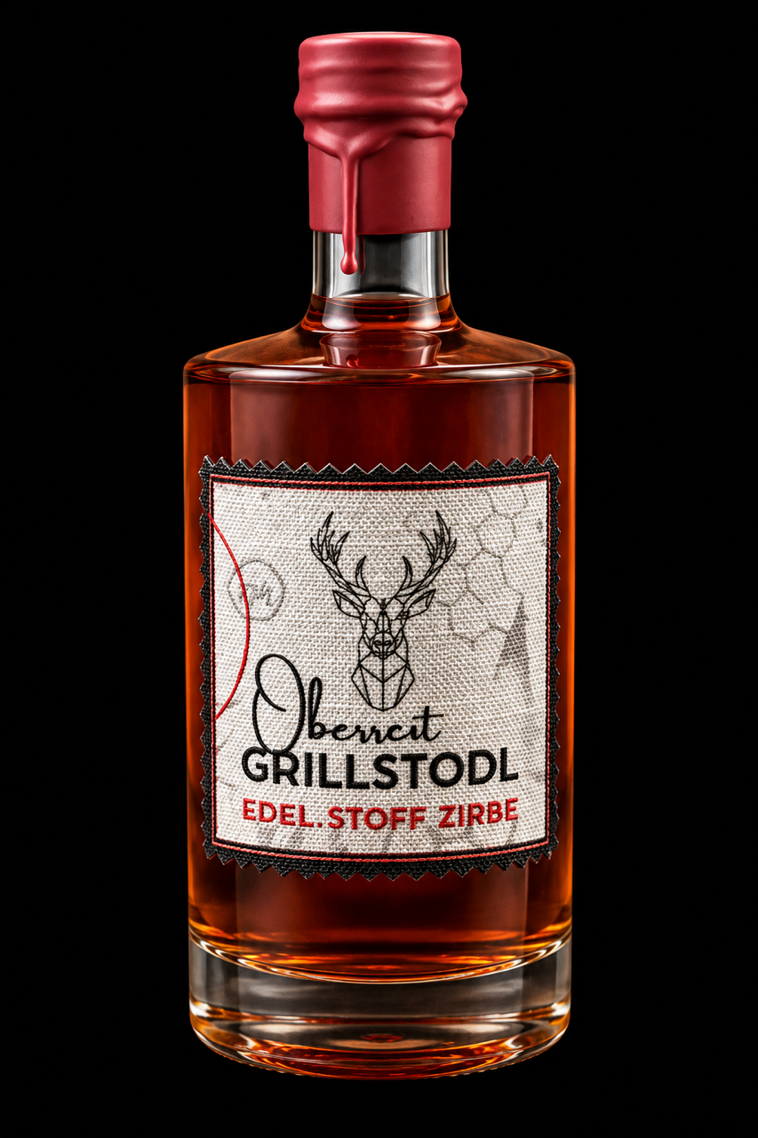 Edel.Stoff Zirbe Grillstodl Edition
