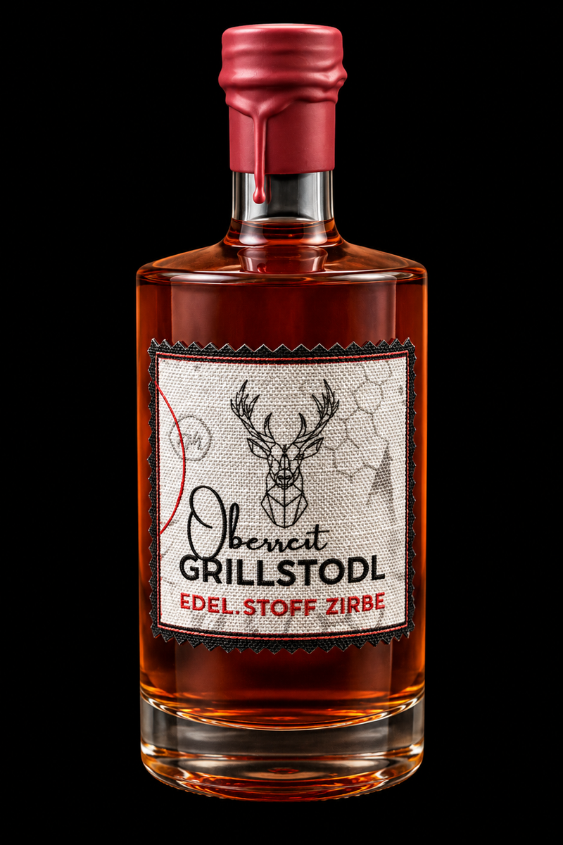 Edel.Stoff Zirbe Grillstodl Edition